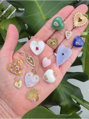 Theodosia Heart Necklace $94